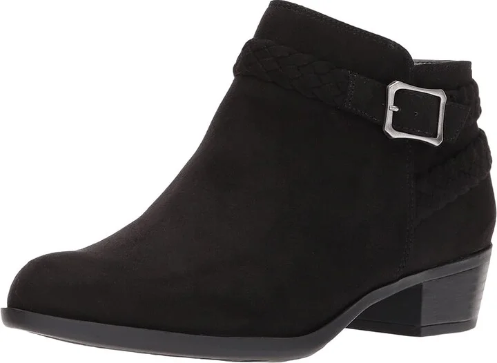 LifeStride Adriana Women's Shoes Black Micro : 9 W (C), Textile - Image 2