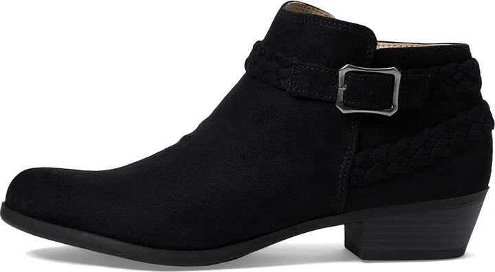 LifeStride Adriana Women's Shoes Black Micro : 9 W (C), Textile - Image 6