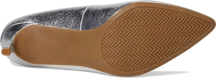LifeStride Alexis Women's Shoes Silver Metallic : 9 W (C) - Image 3