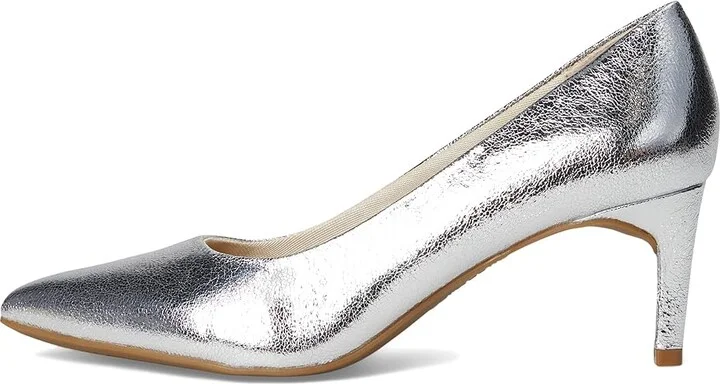 LifeStride Alexis Women's Shoes Silver Metallic : 9 W (C) - Image 6