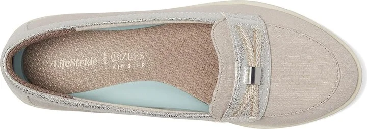 LifeStride All Aboard Boat Shoes Women's Flat Shoes Taupe : 10 M (B), Synthetic - Image 2