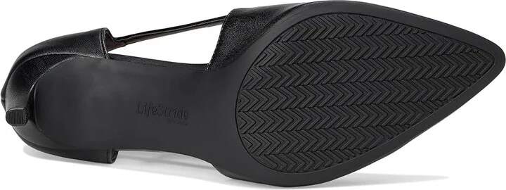 LifeStride Alma Pump Shoes Women's Shoes Black Lizard : 9.5 W (C), Faux Leather - Image 3