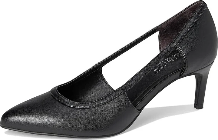 LifeStride Alma Pump Shoes Women's Shoes Black Lizard : 9.5 W (C), Faux Leather - Image 5