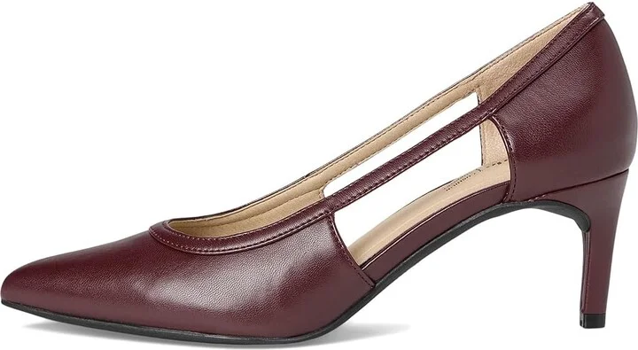 LifeStride Alma Pump Shoes Women's Shoes California Wine Red : 5.5 M (B), Faux Leather - Image 6