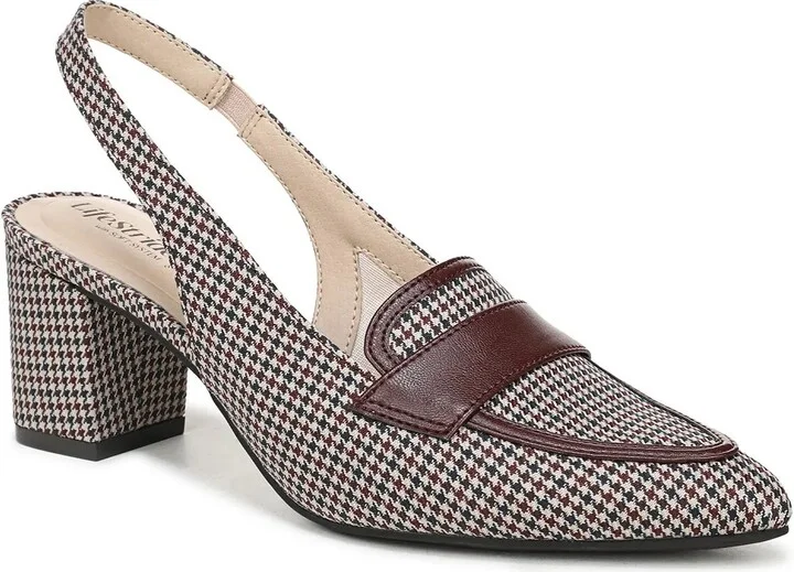 Dark Brown/Off White Houndstooth
