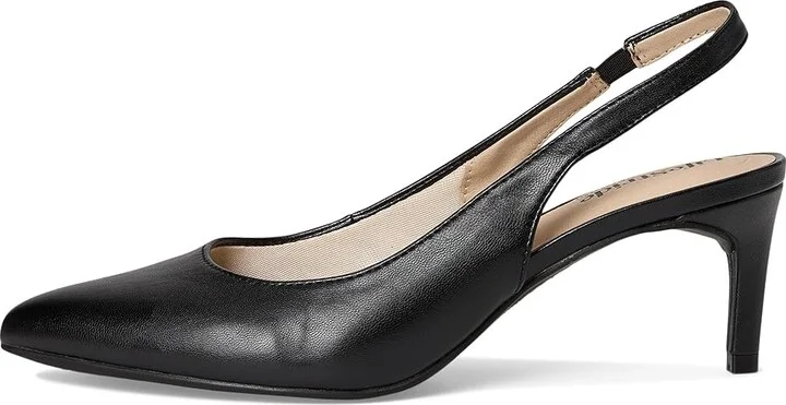 LifeStride Annalise High Women's Heels Black : 10 W (C), Leather - Image 6