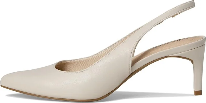 LifeStride Annalise High Women's Heels Bone : 9 W (C), Leather - Image 6