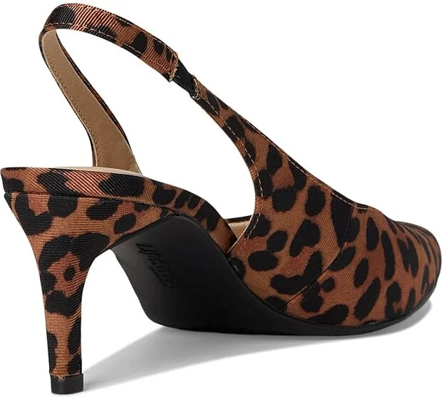 LifeStride Annalise Slingback Shoes Women's Shoes Brown Leopard : 11 M (B), Synthetic - Image 4