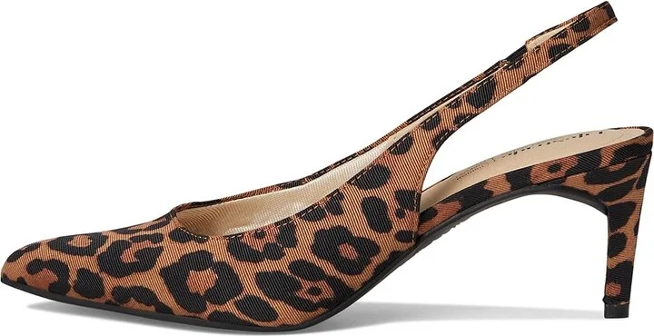 LifeStride Annalise Slingback Shoes Women's Shoes Brown Leopard : 11 M (B), Synthetic - Image 6
