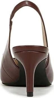 LifeStride Annalise Slingbacks Women's Sandals Wine : 7 W (C), Leather - Image 4