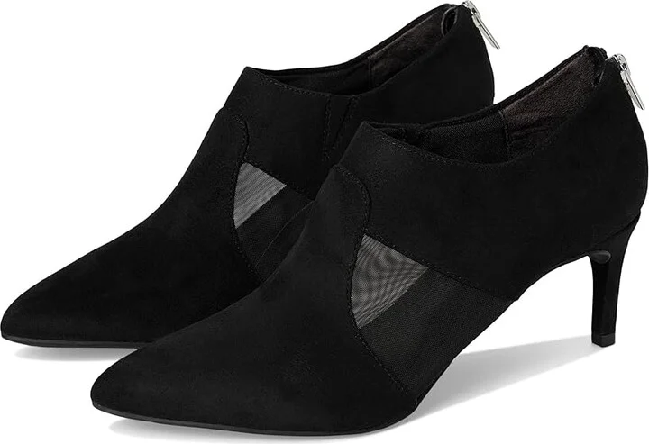 LifeStride Annette Women's Boots Black : 7 M (B), Leather