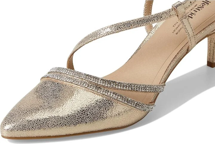 LifeStride Arlo2 Women's Sandals Platino Gold Faux Leather : 7.5 M (B) - Image 7