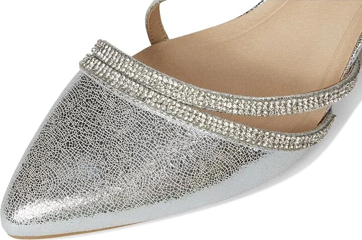 LifeStride Arlo2 Women's Sandals Silver Faux Leather : 11 W (C) - Image 7