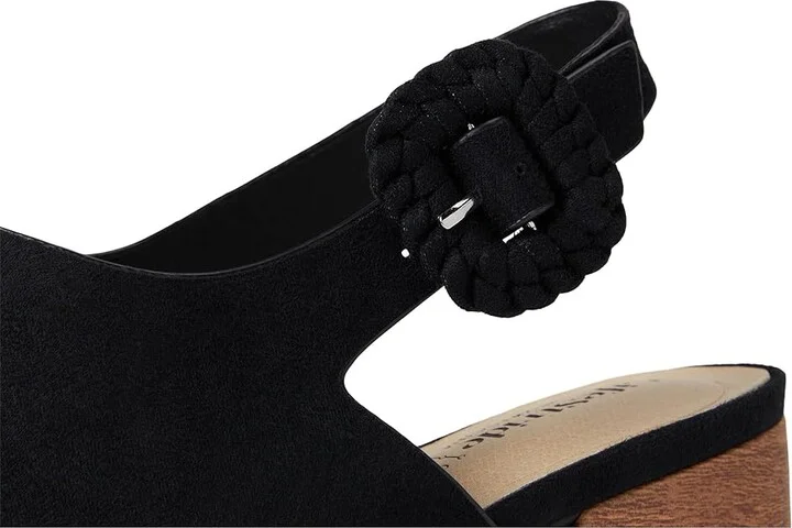 LifeStride Audra Strappies High Women's Heels Black Fabric : 6.5 M (B), Leather/Synthetic - Image 7