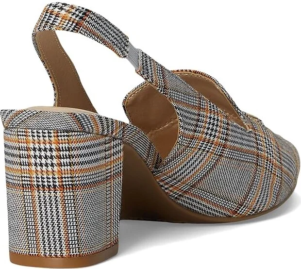LifeStride Audrey Women's Sandals Spice Plaid : 6 M (B), Rubber/Textile - Image 4