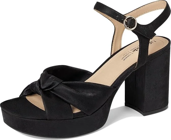 LifeStride August Women's Sandals Black Faux Leather : 8.5 M (B), Synthetic - Image 5