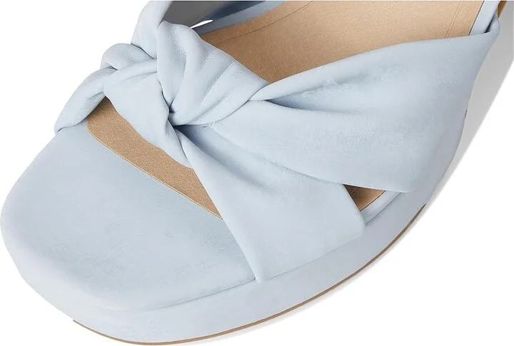 LifeStride August Women's Sandals Blue Faux Leather : 9.5 W (C), Synthetic - Image 7