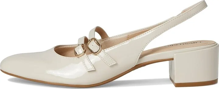LifeStride Beatrice Slingback Shoes Women's Shoes Almond Milk Patent : 10 W (C) - Image 6