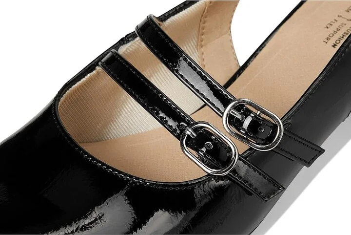 LifeStride Beatrice Slingback Shoes Women's Shoes Black Patent : 9 M (B) - Image 7