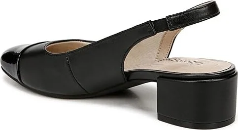 LifeStride Becoming Women's Sandals Black/Tweed : 7 M (B), Leather/Textile - Image 4
