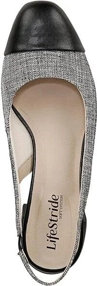 LifeStride Becoming Women's Sandals Sienna/Black : 6.5 M (B), Leather/Textile - Image 2