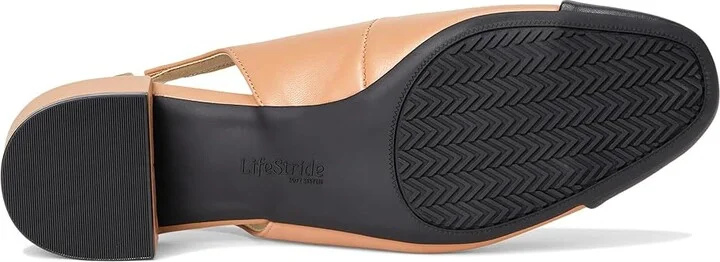 LifeStride Becoming Women's Sandals Tan/Black : 6 M (B), Leather/Textile - Image 3