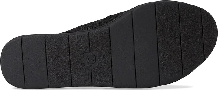 LifeStride Bell Slingbacks Women's Sandals Black Knit Fabric : 8 M (B), Synthetic - Image 3
