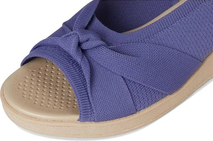 LifeStride Bell Slingbacks Women's Sandals Skipper Blue Knit Fabric : 9.5 M (B), Synthetic - Image 7