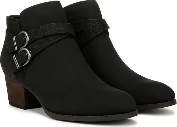 LifeStride Blaire Women's Boots Black : 10 M (B), Leather/Rubber