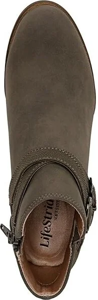 LifeStride Blaire Women's Boots Dark Grey : 6 M (B), Leather/Rubber - Image 2