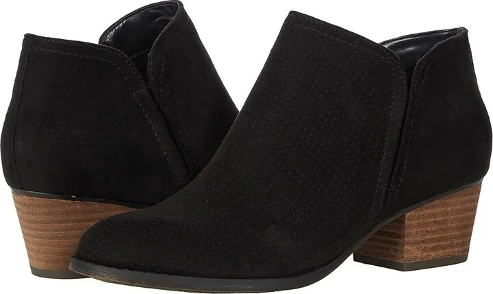 LifeStride Blake Women's Boots Black : 8.5 M (B), Textile