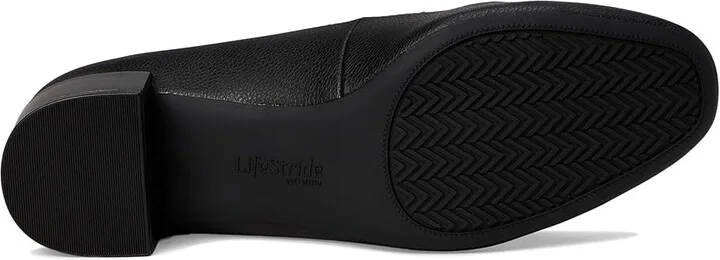 LifeStride Bliss High Women's Heels Black : 6 W (C), Leather - Image 3