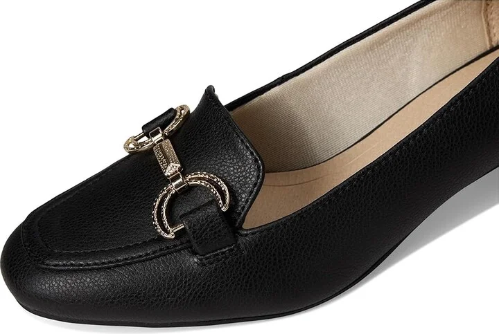 LifeStride Bliss High Women's Heels Black : 6 W (C), Leather - Image 7