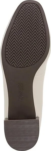 LifeStride Bliss High Women's Heels Bone : 10 W (C), Leather - Image 3