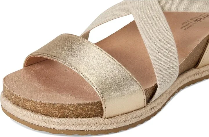 LifeStride Breeze Women's Wedge Shoes Gold : 10 W (C), Faux Leather - Image 7