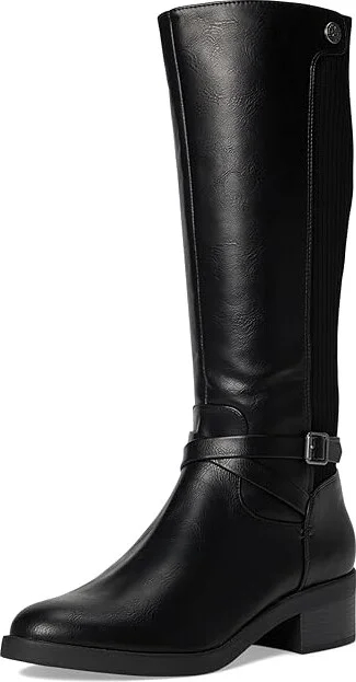 LifeStride Brittany Mid Shaft Boots Women's Boots Black : 6 W (C), Leather - Image 5