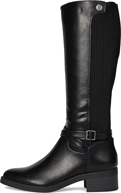 LifeStride Brittany Mid Shaft Boots Women's Boots Black : 6 W (C), Leather - Image 6