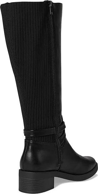 LifeStride Brittany Mid Shaft Boots Women's Boots Black Wide Calf : 9.5 M (B), Leather - Image 4