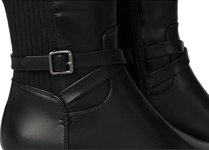 LifeStride Brittany Mid Shaft Boots Women's Boots Black Wide Calf : 9.5 M (B), Leather - Image 7