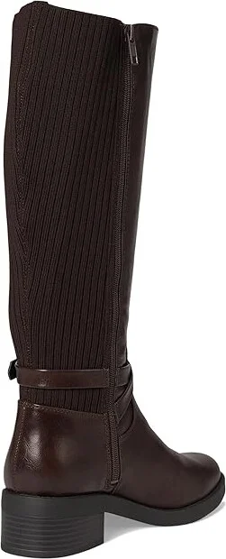 LifeStride Brittany Mid Shaft Boots Women's Boots Dark Brown : 9.5 W (C), Leather - Image 4