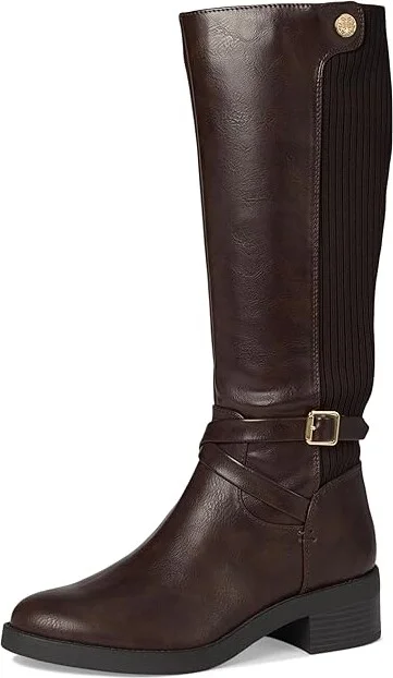 LifeStride Brittany Mid Shaft Boots Women's Boots Dark Brown : 9.5 W (C), Leather - Image 5