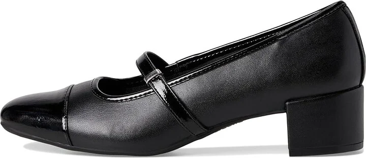 LifeStride Brooke Women's Sandals Black Faux Leather : 11 W (C), Rubber/Synthetic - Image 6