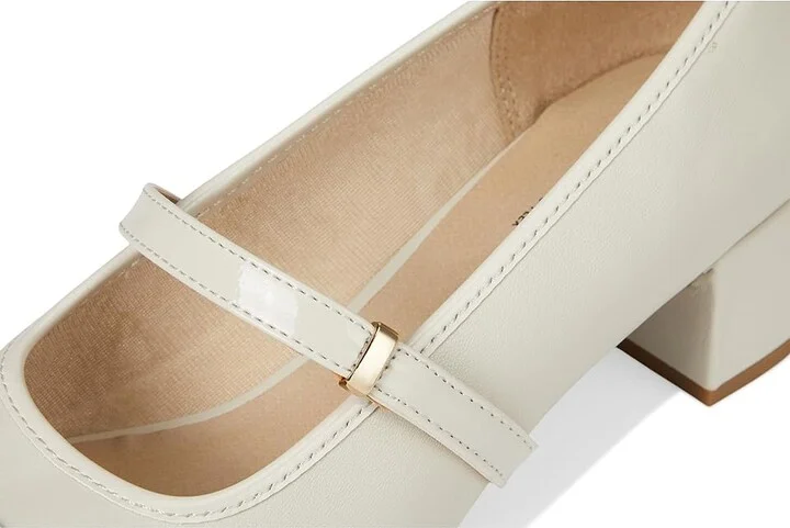 LifeStride Brooke Women's Sandals Bone Faux Leather : 9 M (B), Rubber/Synthetic - Image 7