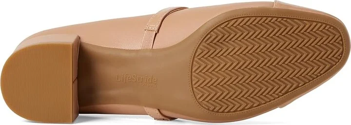 LifeStride Brooke Women's Sandals Sienna Tan Faux Leather : 11 W (C), Rubber/Synthetic - Image 3