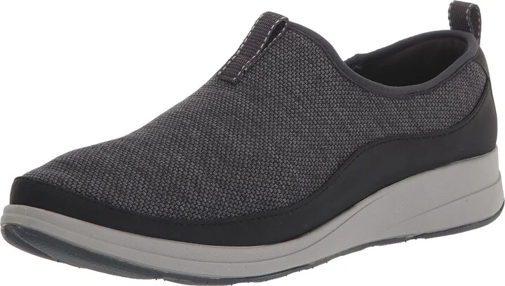 LifeStride BZees Womens Imagine Slip-On Grey 7 M