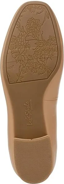 LifeStride Cameo 2 Ballet Flats Women's Flat Shoes Camel Tan : 10 M (B), Leather - Image 3