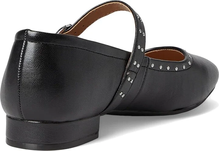 LifeStride Cameo MJ 2 Women's Flat Shoes Black : 7.5 W (C), Leather - Image 4