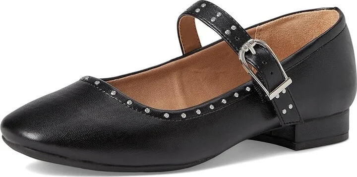 LifeStride Cameo MJ 2 Women's Flat Shoes Black : 7.5 W (C), Leather - Image 5