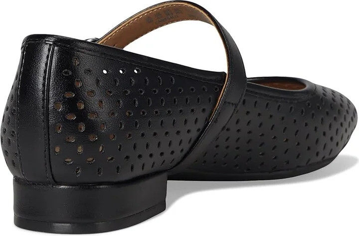LifeStride Cameomj3 Women's Flat Shoes Black Faux Leather : 11 M (B), Leather/Rubber - Image 4