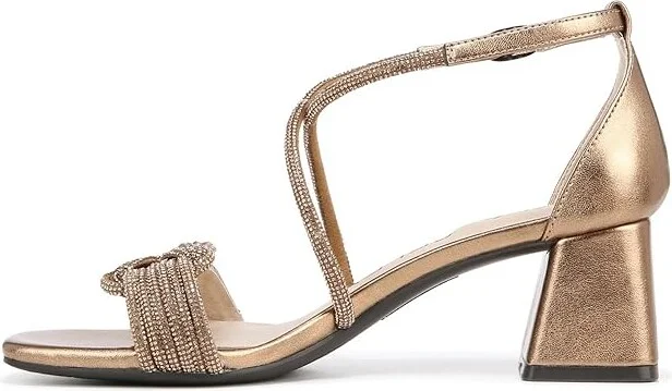 LifeStride Captivate Strappy Block Heel Dress Sandals Women's Sandals Bronze : 11 W (C), Synthetic - Image 5